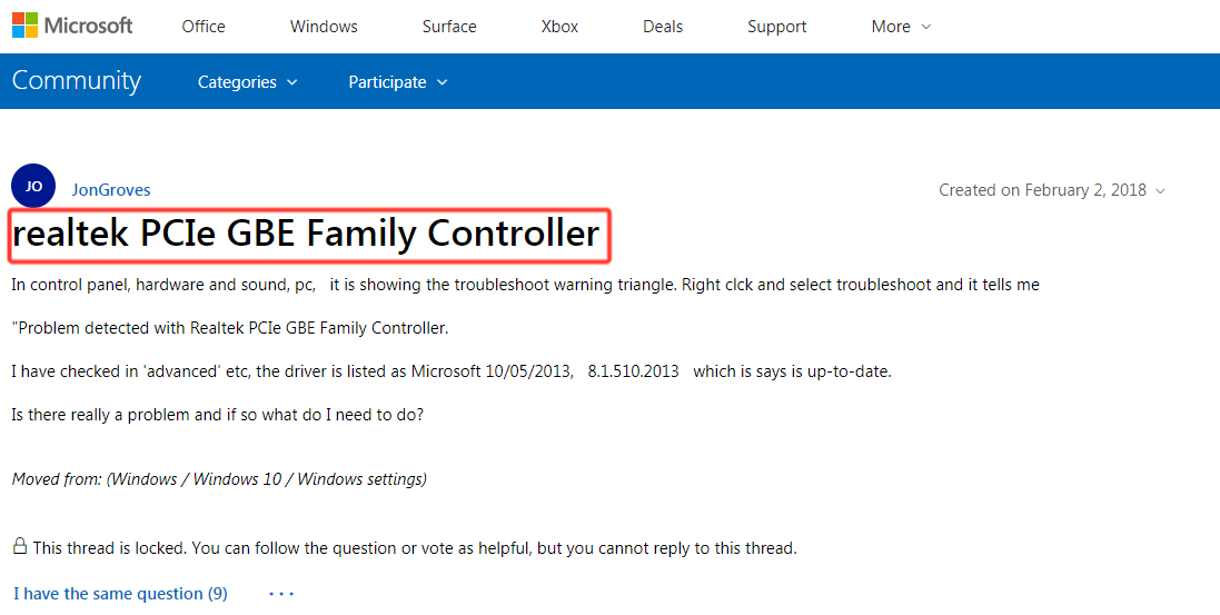 Realtek pci gbe family controller driver windows 7 1